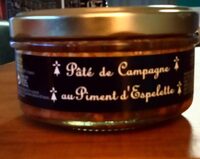 Pâté de campagne au piment d'espelette
