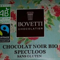 Chocolat noir bio speculoos sans gluten