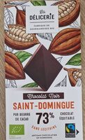 Chocolat noir Saint Domingue