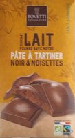 Chocolat au lait fourré à la pâte à tartiner