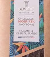 Chocolat noir 73% Sao Tomé caramel & sel de guérande