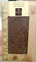 Chocolat lait caramel & sel de Guérande