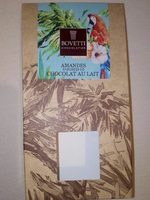 Amandes enrobees de chocolat au lait