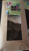 Chocolat noir cerise et piment d'espelette