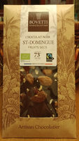 Chocolat Noir Fruits Secs