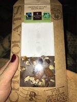 Chocolat au lait fruits secs