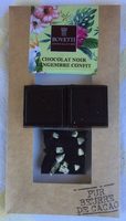 Chocolat Noir Gingembre Confit
