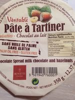 Pâte à Tartiner Noisettes Chocolat Au Lait