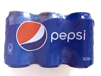 Pack de 6 Pepsi 33 cl