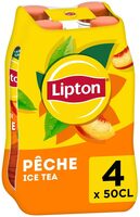 Lipton Ice Tea saveur pêche 4 x 50 cl