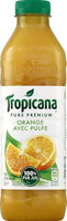Jus d'orange avec pulpe