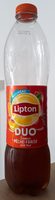 Lipton Ice Tea duo saveur pêche fraise 1,5 L
