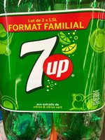 7UP aux Extraits de citron & citron vert format familial lot de 2 x 1,5 L