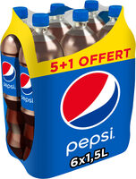 Pepsi 5 x 1,5 L + 1 offerte