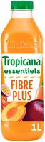 Tropicana Essentiels Fibre plus pomme, prune, abricot, fruit de la passion, carotte & fibres 1 L