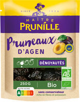 Pruneaux d'agen bio dénoyautés
