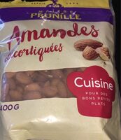 Amandes Décoortiquées