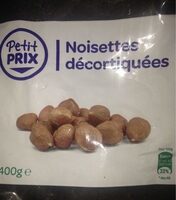 Noisettes Décortiquées