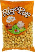 Pop corn mushroom caramel