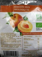 Abricot secs biologiques