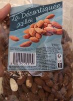 Amandes decortiquees grillees