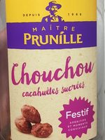 Chouchou - cacahuetes sucrees