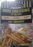 Mini gressins aux olives