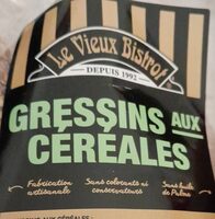 Gressins aux céréales