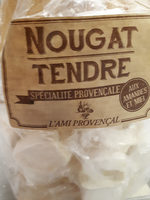 Nougat tendre aux amandes et au miel