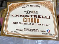 Canistrelli au citron