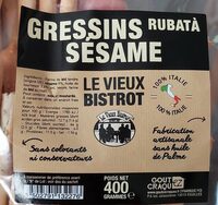 Gressins sésame