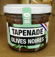 Tapenade olive noire bio