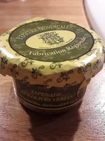 Tapenade aux olives vertes