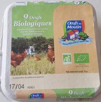 9 oeufs bio