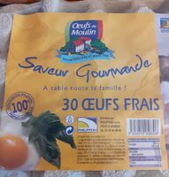 Saveur Gourmande - 30 œufs frais