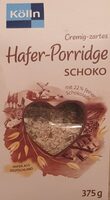 Hafer-Porridge Schoko