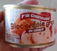 Bloc de foie gras de canard