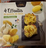 4 Effeuillés de pomme de terre à la Sarlandaise