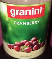 Jus De Fruits Cranberry