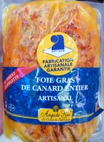 Foie gras de canard entier artisanal au piment d'Espelette