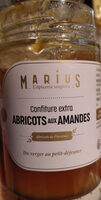 Confiture extra abricots aux amandes