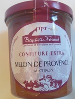 Confiture extra melon de Provence au citron