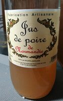 Jus de poire de Normandie