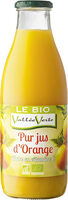 Pur jus d'Orange Bio