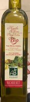 Huile d'olive vierge extra bio non filtrée, fruitee