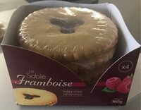 Le sablé framboise