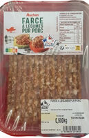 Farce à Légumes Pur Porc