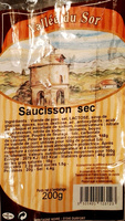 Saucisson sec Vallée du sor