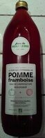 Le pur jus artisanal de pomme framboise