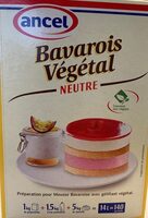Bavarois vegetal neutre